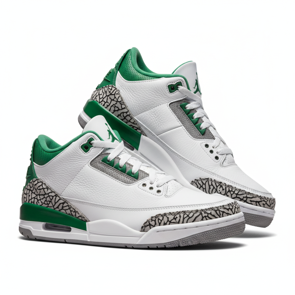 Jordan 3 Pine Green