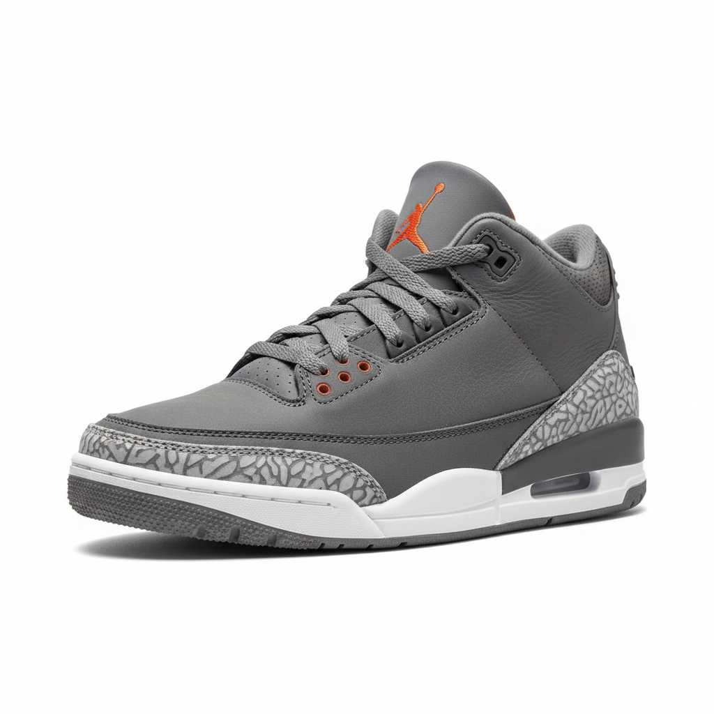 Jordan 3 Cool Grey